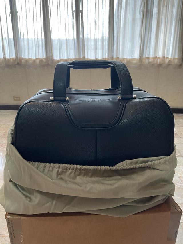 BENTLEY COLLECTION Travel Soft Bag Small BL1501 Genuine Bentley Collection 100% Calf Leather / Made in Italy