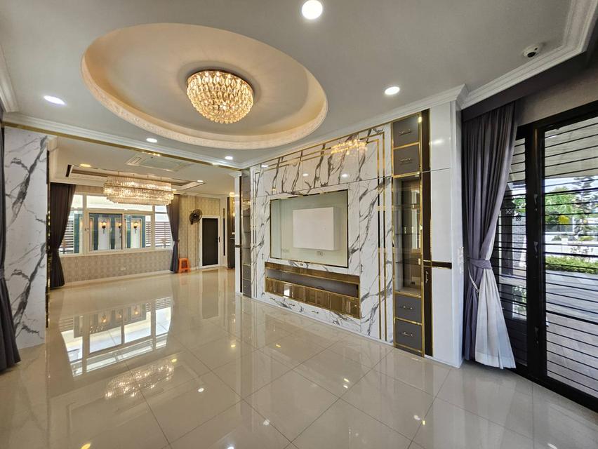 บ้านหัวมุม ทิศใต้ลมดีทั้งปี ตกแต่ง Modern Luxury พร้อมอยู่ (เจ้าของขายเอง) 1