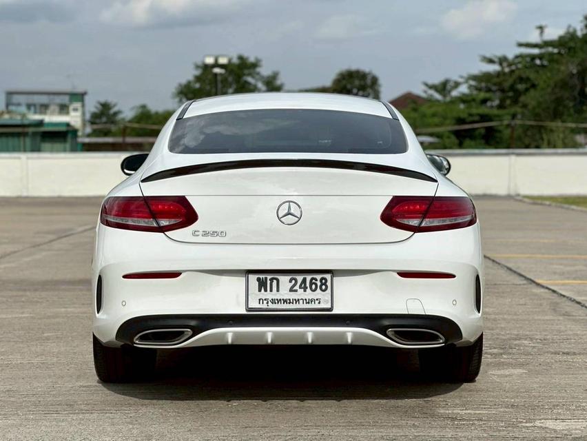 Mercedes Benz C250 Coupe AMG 9G (W205) ปี 2018 จด 2019  Mileage 64,xxx km  7