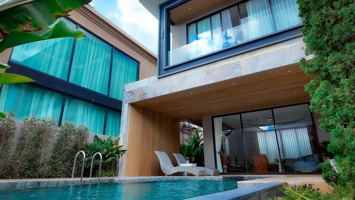 ขายบ้าน Pool Villa โซนมาบประชัน 126 ตารางวา 752 ตารางเมตร 5 ห้องนอน 7 ห้องน้ำ ดีไซน์หรู ทันสมัย 20
