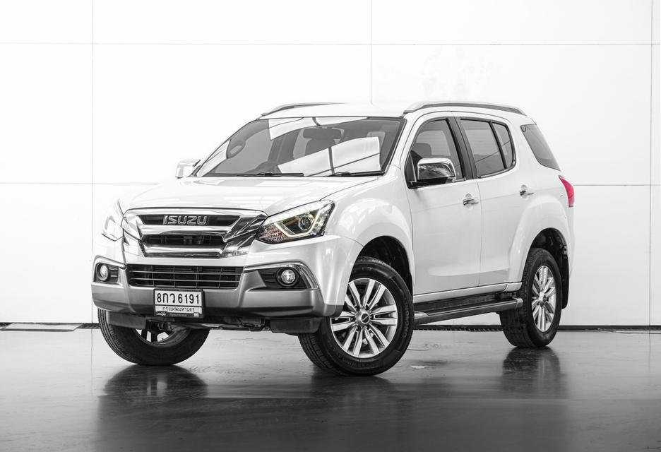 2018 ISUZU MU-X 1.9 DVD NAVI 2WD สีขาว เลขไมล์ 95149 กม.