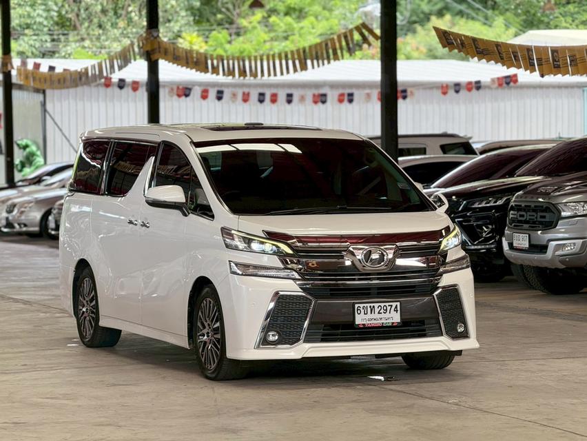 TOYOTA VELLFIRE 2.5 Z-G EDITION ปี 2017