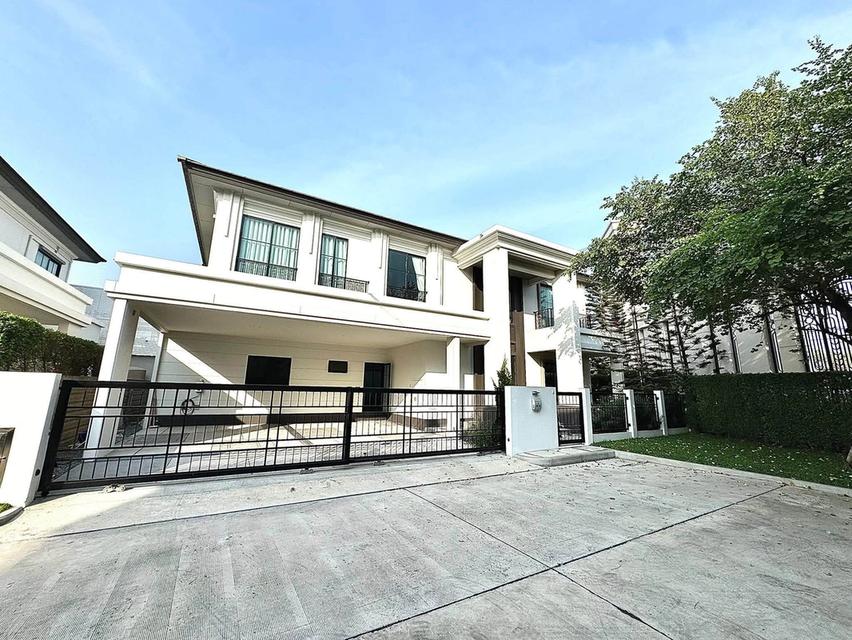ให้เช่า บ้านเดี่ยวสองชั้นจากแสนสิริ  โครงการเศรษฐสิริบางนา-สุวรรณภูมิ บ้านสภาพใหม่พร้อมเข้าอยู่ 1