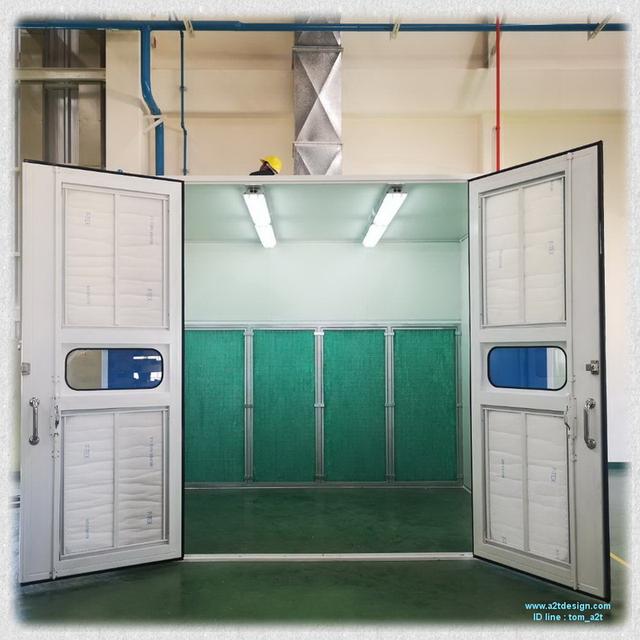 รับออกแบบ ติดตั้ง ขายห้องพ่นสีม่านน้ำ ห้องพ่นสีรถบรรทุก ห้องพ่นสีเฟอร์นิเจอร์ ห้องอบสีรถยนต์ งานเซ็นแบบห้องพ่นสี 15