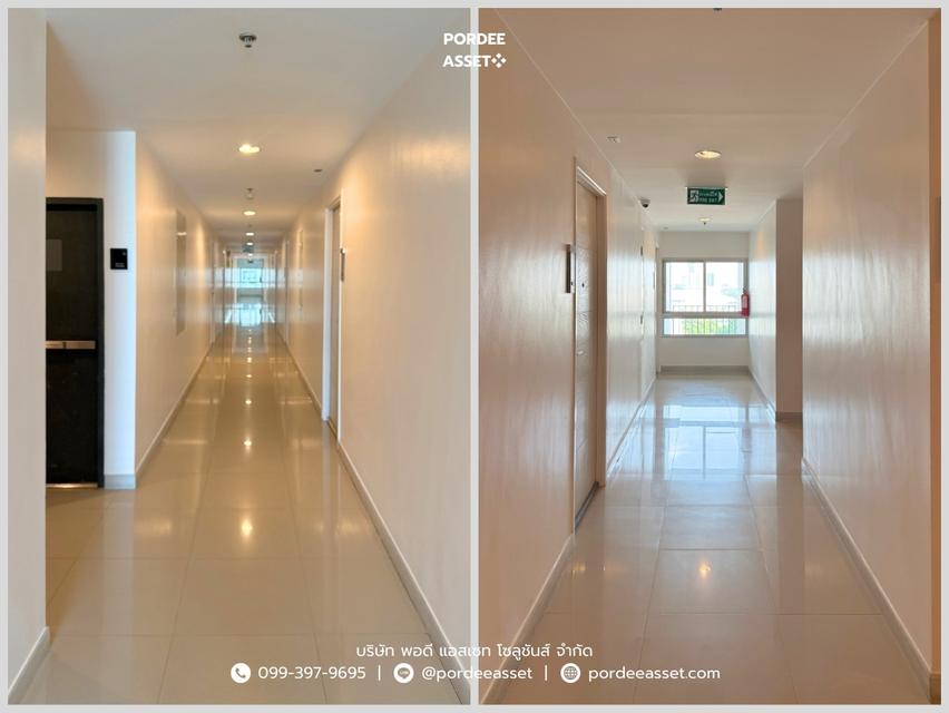 ขาย!! คอนโด เซ็นทริค ติวานนท์ สเตชั่น (ชั้น7 ขนาด 33 ตร.ม.) ห้องพร้อมอยู่ ใกล้รถไฟฟ้า MRT สถานีแยกติวานนท์ 200 เมตร เมืองนนทบุรี 9