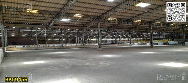 โกดังให้เช่า ราคาถูก 50 บาท/ตร.ม. นครปฐม แบ่งเช่าได้ 500-4,000 ตร.ม. ถนนกว้าง เดินทางง่าย เทรลเลอร์เข้า-ออกสะดวก ใกล้แม็คโครนครปฐม-KK5945R 11