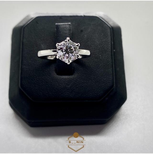 แหวนเพชร CVD 1.07 cts with cer