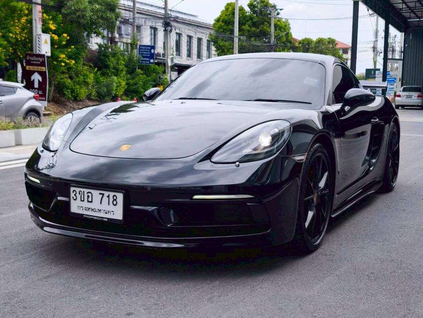 รหัสรถ KPV718 2020 PORSCHE CAYMAN 718 สีดำ