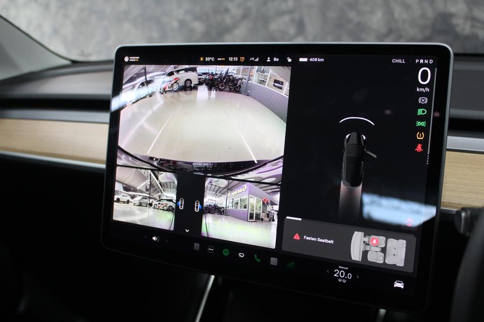 รหัสรถ JRS3795 Tesla Model 3 Long Range Performance สีดำ 2020 รูปที่ 14