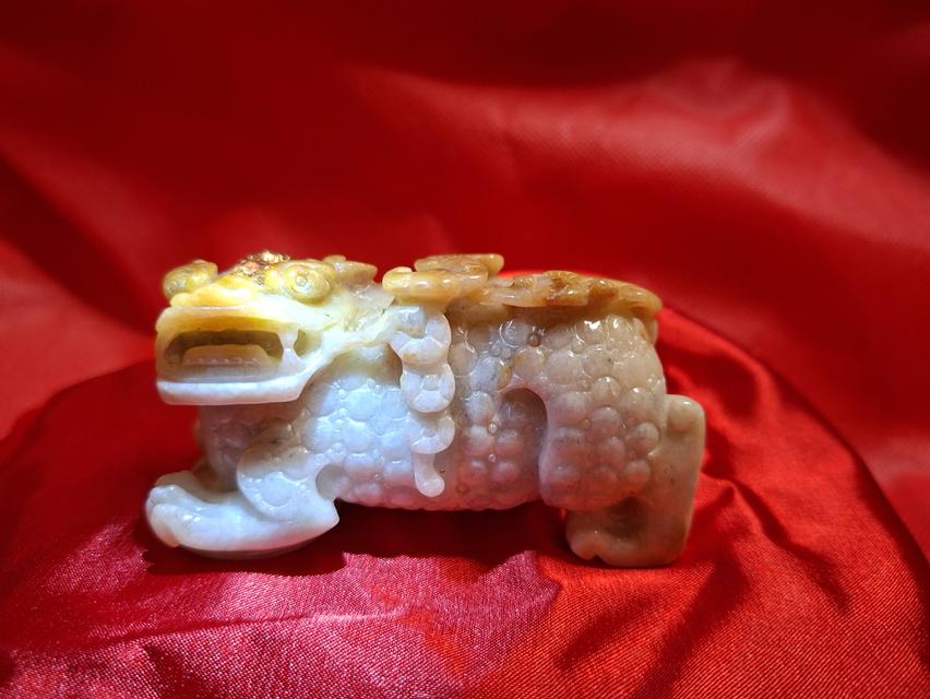 ปี่เซี้ยหยกเหลืองน้ำผึ้งพม่า รูปที่ 3