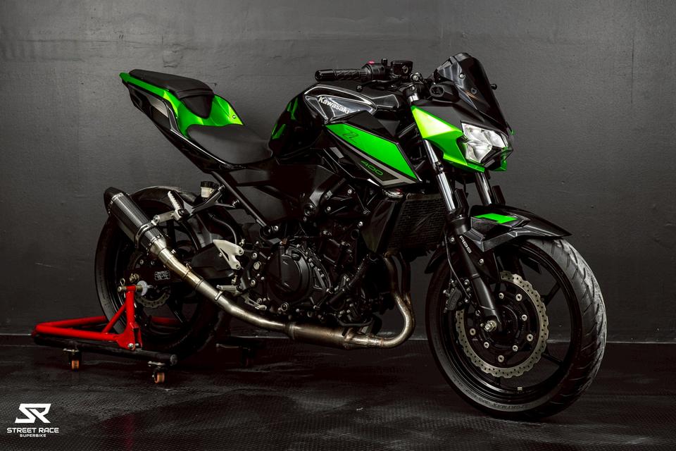 🏍️ Kawasaki Z400 ปี 2024 | ดำ–เขียว รถใหม่สวยกริ๊บ น้องมือหนึ่ง! 🔥