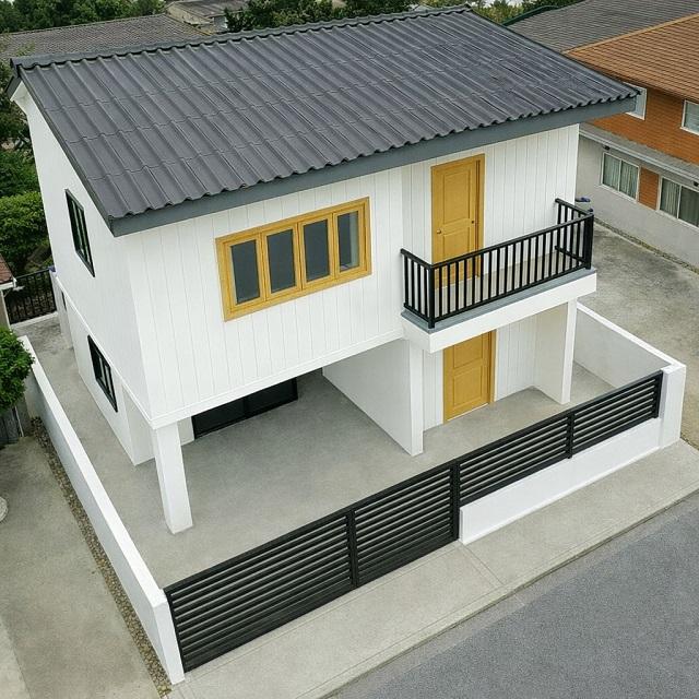 ซ.เทพรักษ์ ใหม่ที่สุด BTSสายหยุด 2.5กม. BTS วัดพระศรีมหาธาตุ 3.2 กม. บ้าน 2 ชั้น ทั้งหลัง 50 ตร.วา. 200 ตร.ม. บนถนนตัดให 1