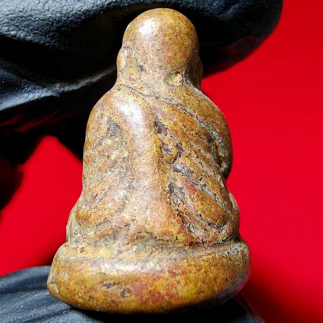 พระรูปหล่อหลวงพ่อเงิน พิมพ์นิยม วัดบางคลาน