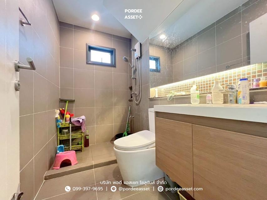 ขาย/ให้เช่า บ้านเดี่ยวหน้าบ้านไม่ชนหลังอื่น บุราสิริ พระราม2 (ขนาด 61 ตร.ว.) ถ.กาญจนาภิเษก แสมดำ บางขุนเทียน กทม. : Burasiri Rama 2  16