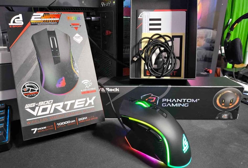 เมาส์เกมมิ่ง SIGNO E-SPORT WG-900 VORTEX