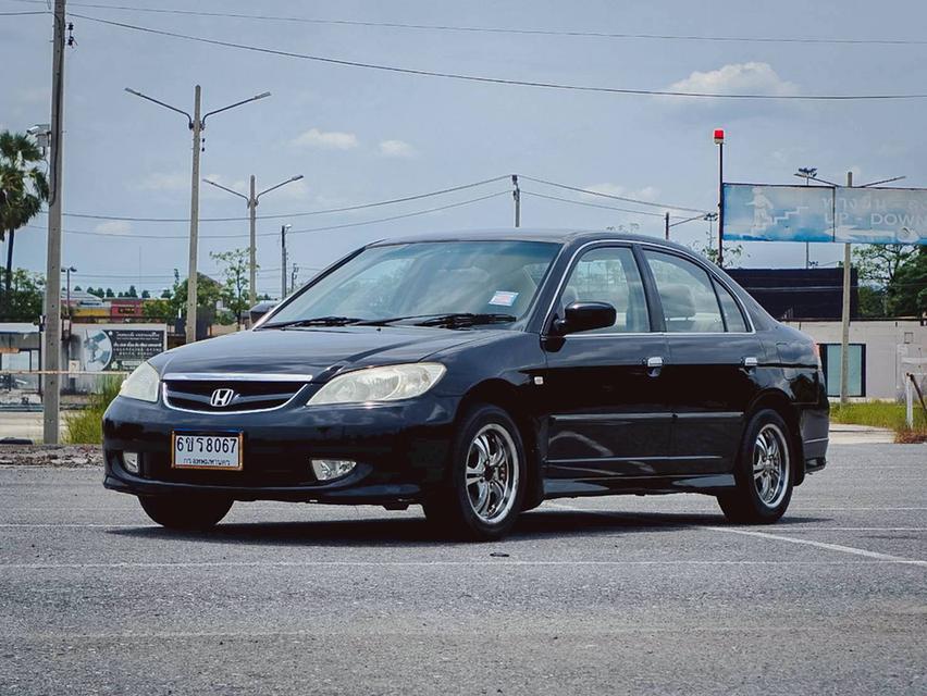 HONDA CIVIC DIMENTION 1.7 V-tec เกียร์ Auto สีดำ ปี 2005