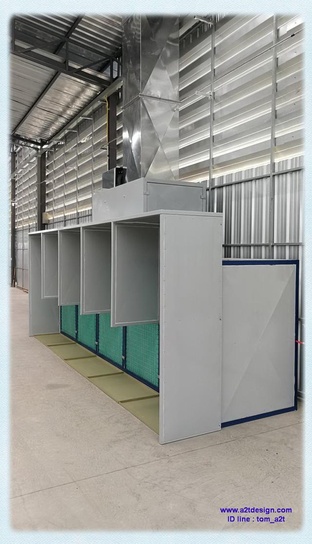 รับออกแบบ ติดตั้ง ขายห้องพ่นสีม่านน้ำ ห้องพ่นสีรถบรรทุก ห้องพ่นสีเฟอร์นิเจอร์ ห้องอบสีรถยนต์ งานเซ็นแบบห้องพ่นสี