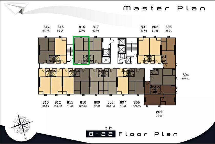 CM04357 ขายพร้อมผู้เช่า คอนโด ไนท์บริดจ์ คอลลาจ สุขุมวิท 107 KnightsBridge Collage Sukhumvit 107 ซอยสุขุมวิท 107  10