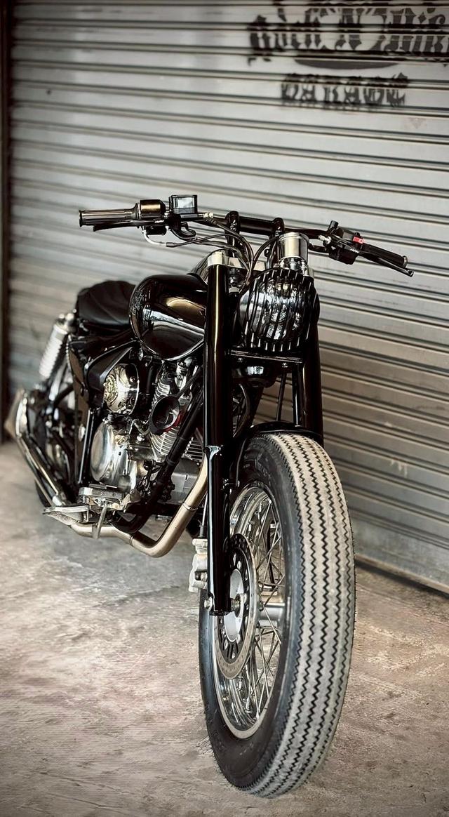 รถมอไซค์ Custom Boss175 ทะเบียนเล่มเขียว