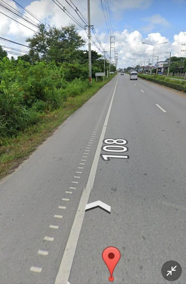 ขายที่ดินติดถนน 108 จำนวน 30-2-0 ตรว 120 ล้าน