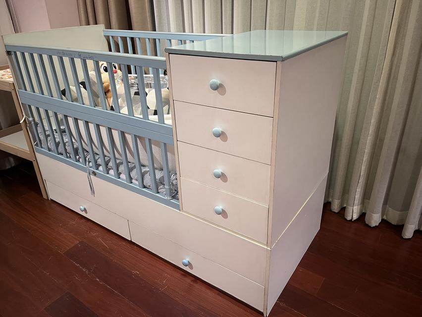 เตียงเด็ก Kitso มือสองของแท้ 100% นัดรับนครปฐม 6