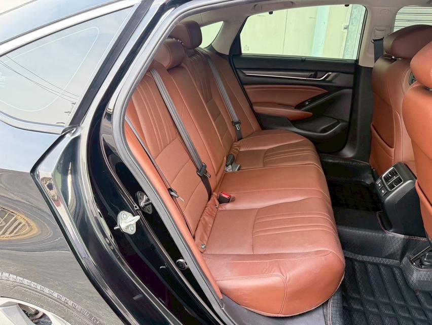 HONDA ACCORD 2.0 HYBRID TECH TOP 2019 สีดำ ประหยัด มือเดียว รูปที่ 13
