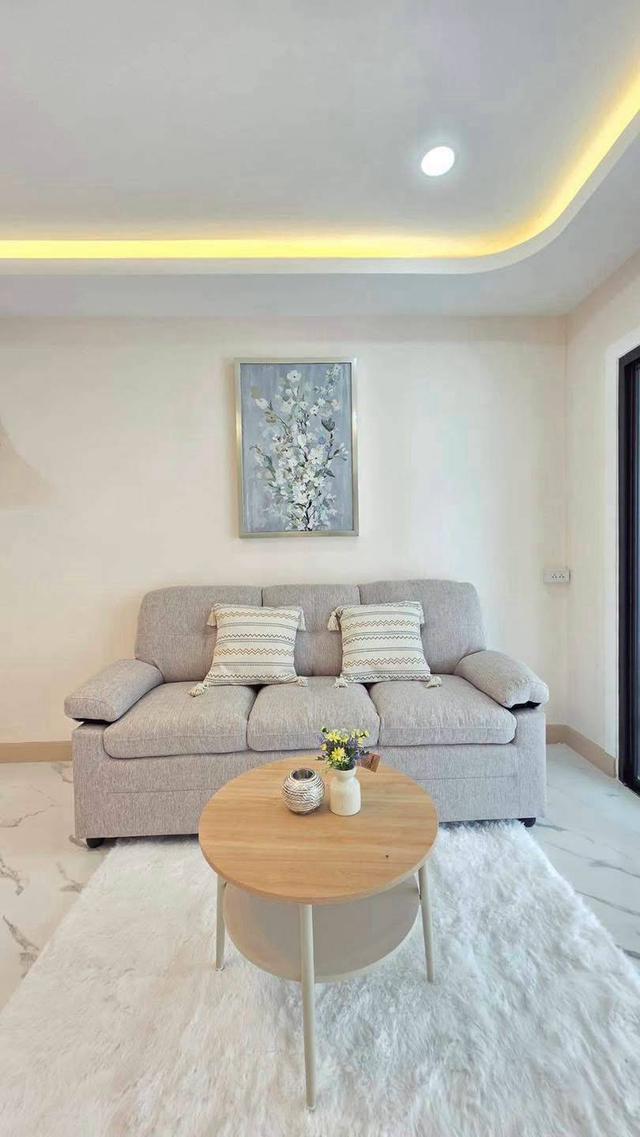 หมู่บ้านพฤกษา3 ถนนวัดลาดปลาดุก บางบัวทอง ทาวน์เฮาส์ 2 ชั้น ตกแต่งใหม่พร้อมอยู่ มีระเบียง รับลม หน้ากว้าง 6 เมตร 4