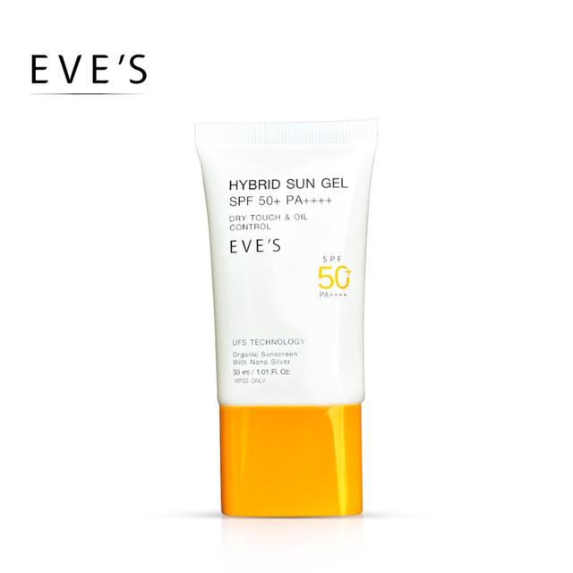 EVES HYBRID SUN GEL SPF 50+ PA++++ อีฟส์ ไฮบริด ซัน เจล เอสพีเอๆ 50+ 30 ml. 3