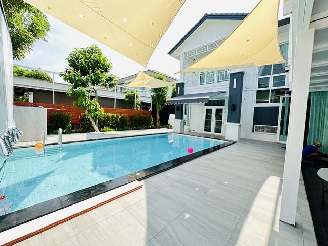 รหัสC7011 ให้เช่าบ้านเดี่ยว 2ชั้น หมู่บ้านวรารมย์ พรีเมี่ยม วัชรพล-จตุโชติ พร้อมสระว่ายน้ำส่วนตัว 8