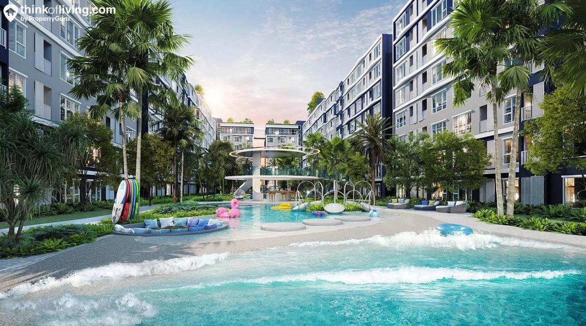 Condo Kave Town Island ติดมหาลัยกรุงเทพ รังสิต 1นอน ชั้น5 ตึก D ทิศเหนือ ตกแต่งครบ 8