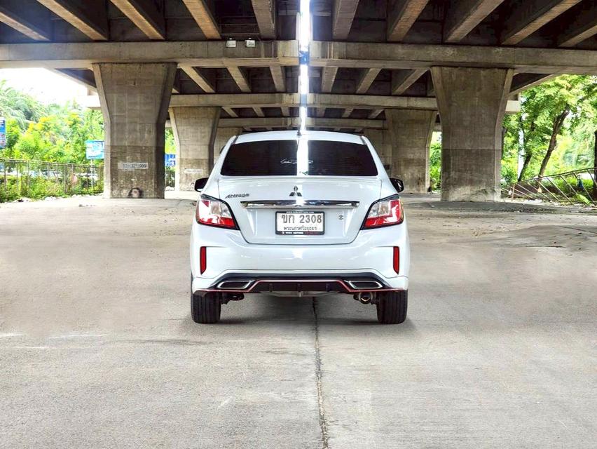 ขายรถ Mitsubishi Attrage 1.2GLX ปี 2021 สีขาว เกียร์ออโต้