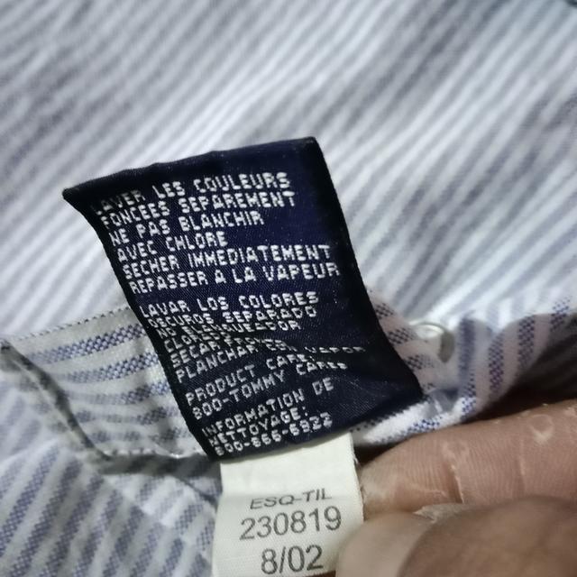 เสื้อเชิ้ตแขนยาว Tommy Hilfiger size L