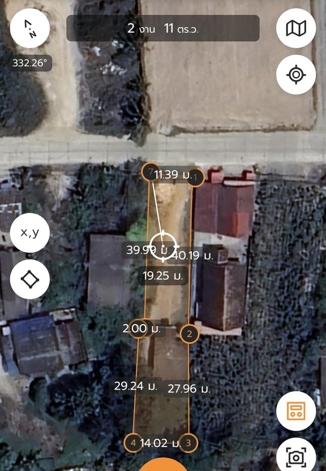 บ้านพร้อมที่ดิน 2แปลง ข้างทางเข้านิคมโรจนะบ้านค่าย