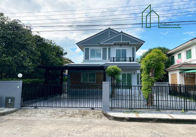 บ้านเดี่ยว 75.2 ตรว. หมู่บ้านปาริชาติ ถ.คุ้มเกล้า11 หนองจอก 1