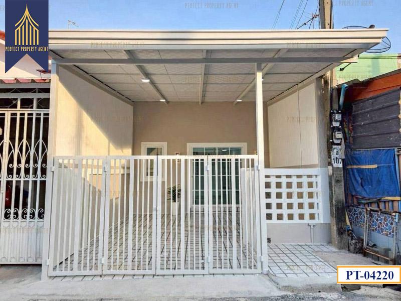 ทาวน์เฮาส์พิมลราช3 บางบัวทองชั้นเดียวราคาย่อมเยาว์ 1