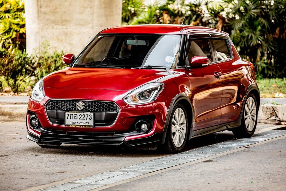 #SUZUKI #SWIFT 1.2 GLX Navi ปี 2018 ปุ่มสตาร์ ท๊อปสุด สีแดง