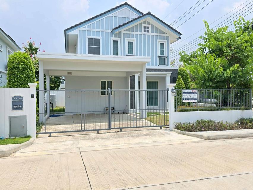 ขายบ้านเดี่ยวมือสอง โครงการ วิลลาจจิโอ บางใหญ่ (Villaggio Bang Yai) หลังมุม เนื้อที่กว้างถึง 53.30 ตร.ว. ใกล้รถไฟฟ้าสายสีม่วงสถานีคลองบางไผ่ รูปย่อยที่ 2