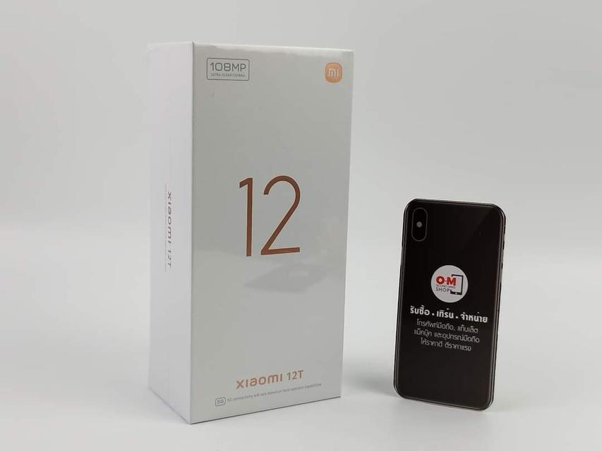 ขาย/แลก Xiaomi 12T 5G 8/256GB สี Silver ศูนย์ไทย ประกันศูนย์ ใหม่มือ1ยังไม่ได้แกะซีล แท้ ครบกล่อง เพียง 16,500 บาท  1