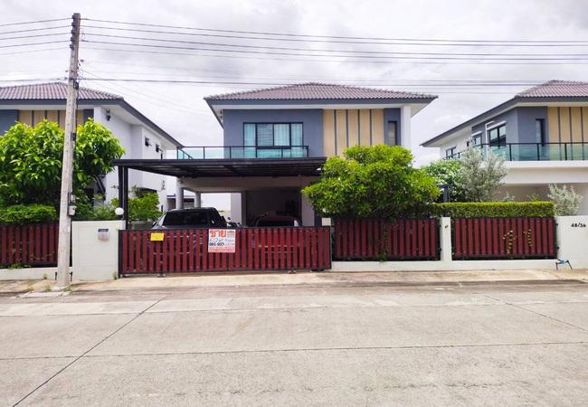 ขายบ้านเดี่ยว หมู่บ้านซีพีเอ็น วิลล์ 2 วงแหวน-ลำลูกกา คลอง 7 เนื้อที่ 60 ตร.ว. 2 ชั้น 4 นอน 3 น้ำ 1