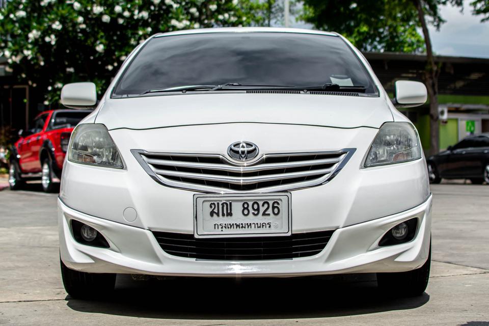 รูป Toyota Vios 1.5 E เบนซิน+Lpg ฟรีดาวน์ สวยถูกดี ไม่ต้องแต่งแล้ว   สวย เบาะหนังเกียร์ ออโต้ ตัวถังสีขาว 2