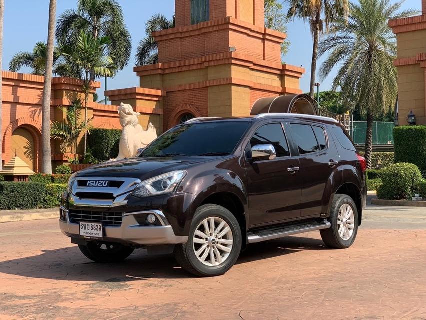 2018 #ISUZU MU-X 3.0 DVD NAVI (สีน้ำตาล) รหัส PJP8339