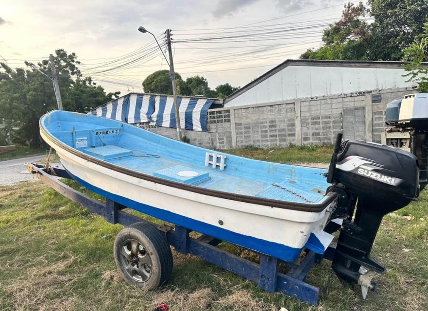 เรือประมงตกปลา โมญี่ปุ่น Suzuki 40 Hp 5