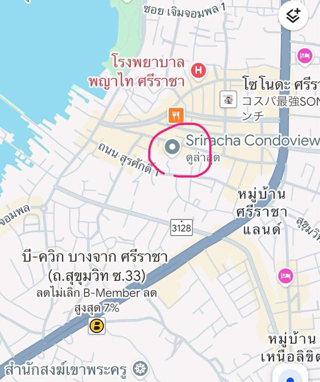 ห้องชุด 55 ตรม.ศรีราชาคอนโด 8