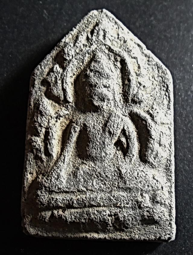 พระขุนแผนหน้ายักษ์ หลวงพ่อแทน วัดแก้วฟ้า(ธรรมเสน) จ.ราชบุรี พิธีวัดประสาท ปี 2506