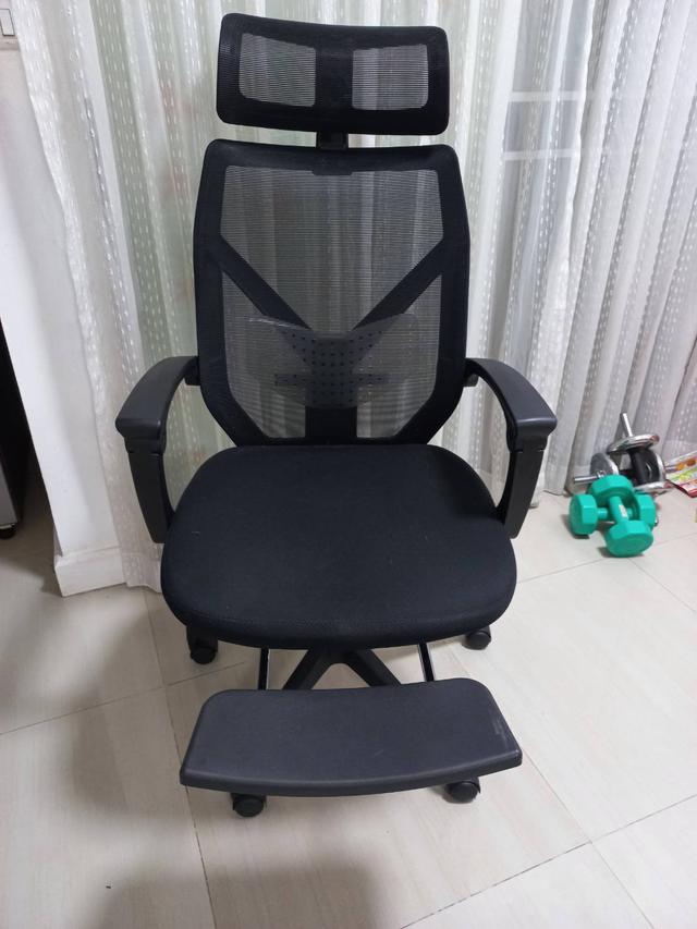 เก้าอี้สำนักงาน เก้าอี้ผู้บริหาร เก้าอี้ มีที่วางเท้า มือสอง สภาพดี สวย มารับสินค้า ที่ กทม สาย 1 โทร 081-4253207 6