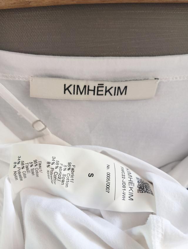 KIMHĒKIM คอลใหม่อก28-38/ยาว46(สายปรับได้) ผ้าcottonผสมยืดหยุ่นเนื้อเนียน,ผ้าต่อชายcottonไม่ยืด รูปที่ 8