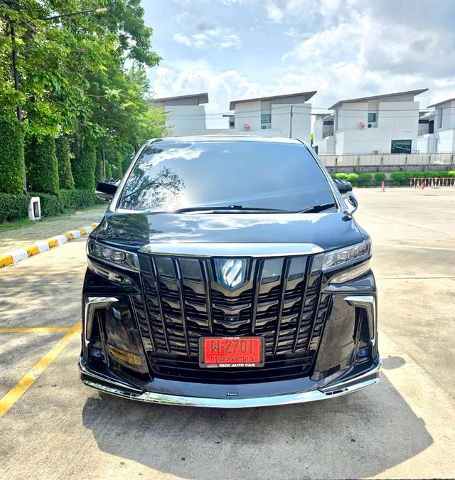 Toyota ALPHARD SRC E-Four 4WD สีดำ ปี 2021 ไมล์ 40,000 กม.