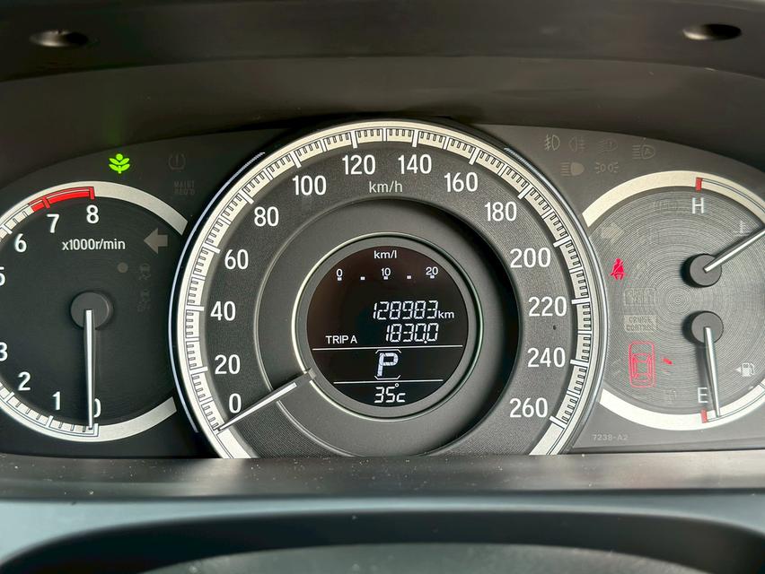 รหัสรถ PAT1995 Honda Accord 2.0E ปี 2017 (G9) สีขาว 8