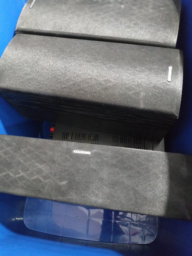 Home Theater Onkyo AV Receiver รุ่น HT-R592 7.1 Channel สภาพสวยมาก รีโมท ลำโพงครบ 7.1