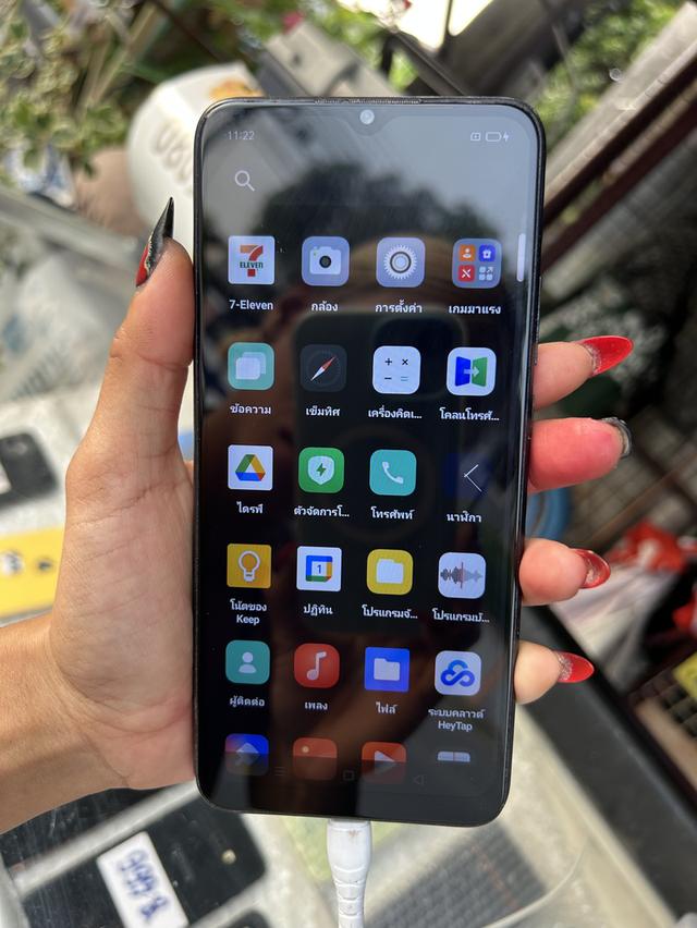 OPPO A15 จอ6.67นิ้ว รองรับ4G 2ซิม  Rom64 Ram4 สแกนนิ้วได้ ใช้งานปกติ ได้ทุกซิม